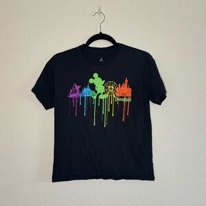 COPY - Disneyland Matterhorn Space Mountain Fun Wheel Castle Tee Shirt Top Size…